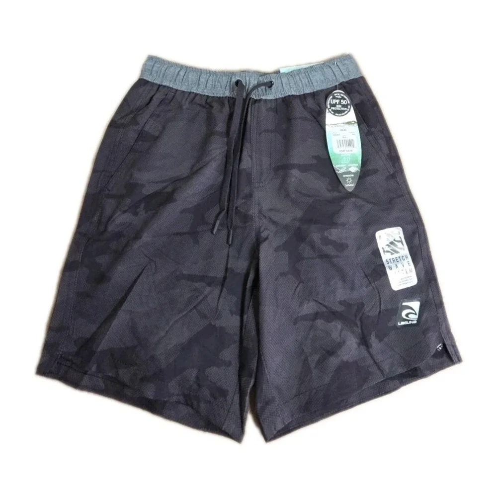LAGUNA‎ MEN'S SWIM THE ULTIMATE SHORT SIZE SMALL MID-THIGH LENGTH UPF 50 NWT